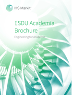 Cover of the ESDU Academia Brochure
