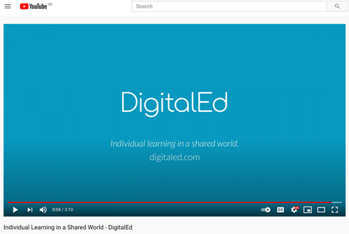 Snip from DigitalEd video