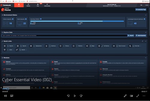Screenshot from video